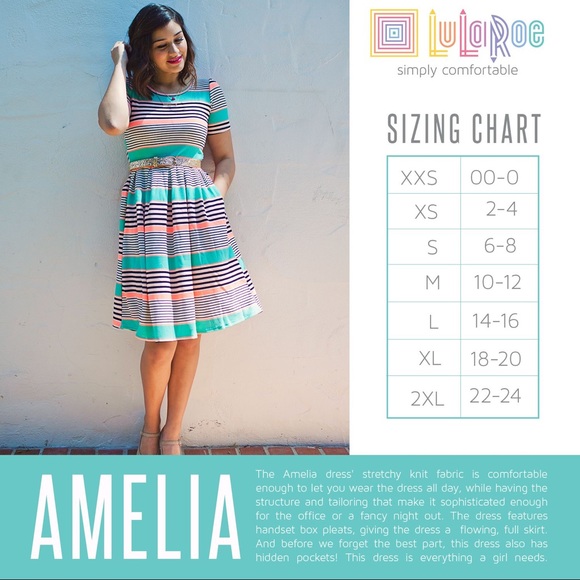 LuLaRoe Amelia - Picture 4 of 4